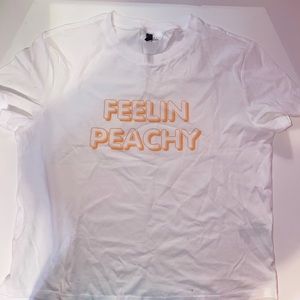 Feeling peachy aesthetic tee